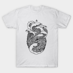 heart wave T-Shirt